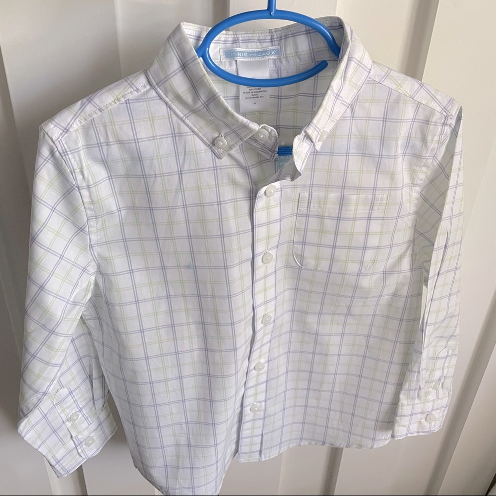 Janie and Jack boys button down shirt
